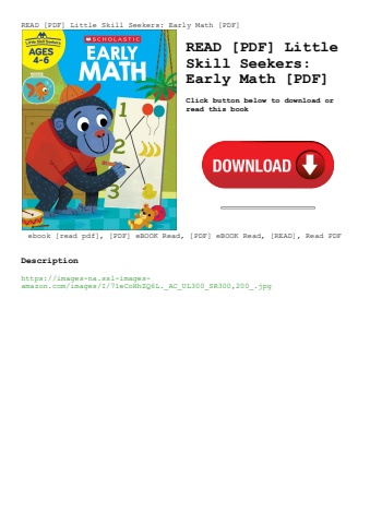 read [pdf] little skill seekers early math [pdf]