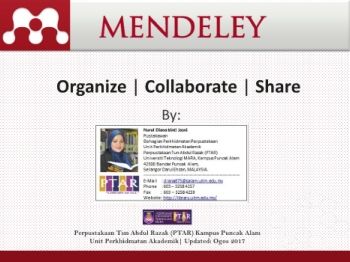 Mendeley Getting Started