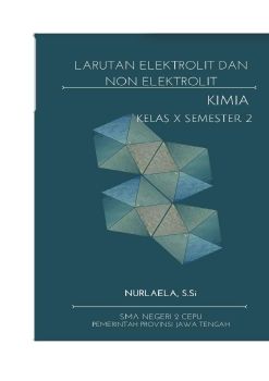 Microsoft Word - MODUL_NURLAELA_Elektrolit & Nonelektrolit