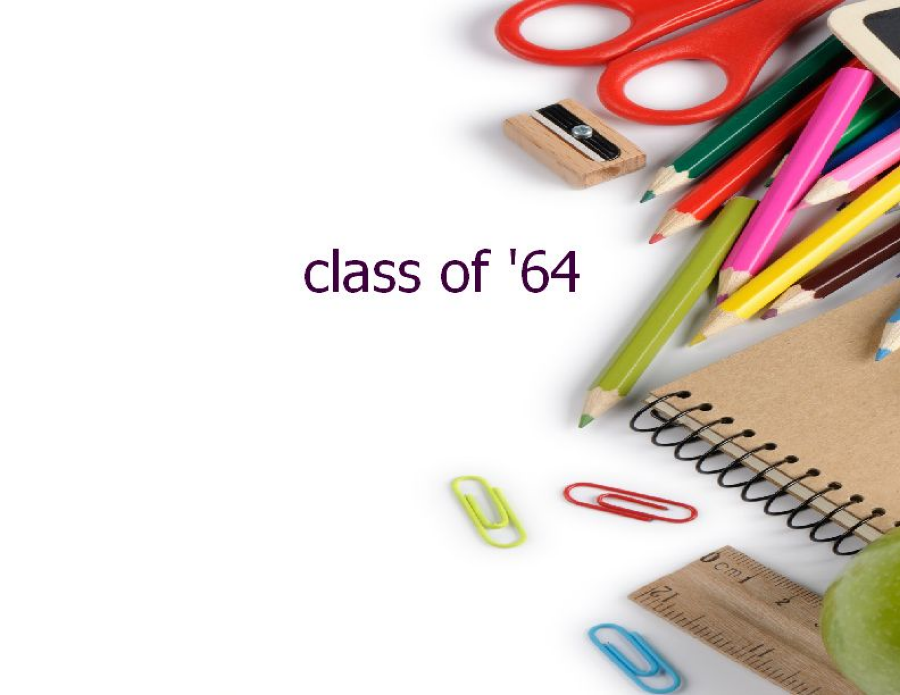 class 0f '64