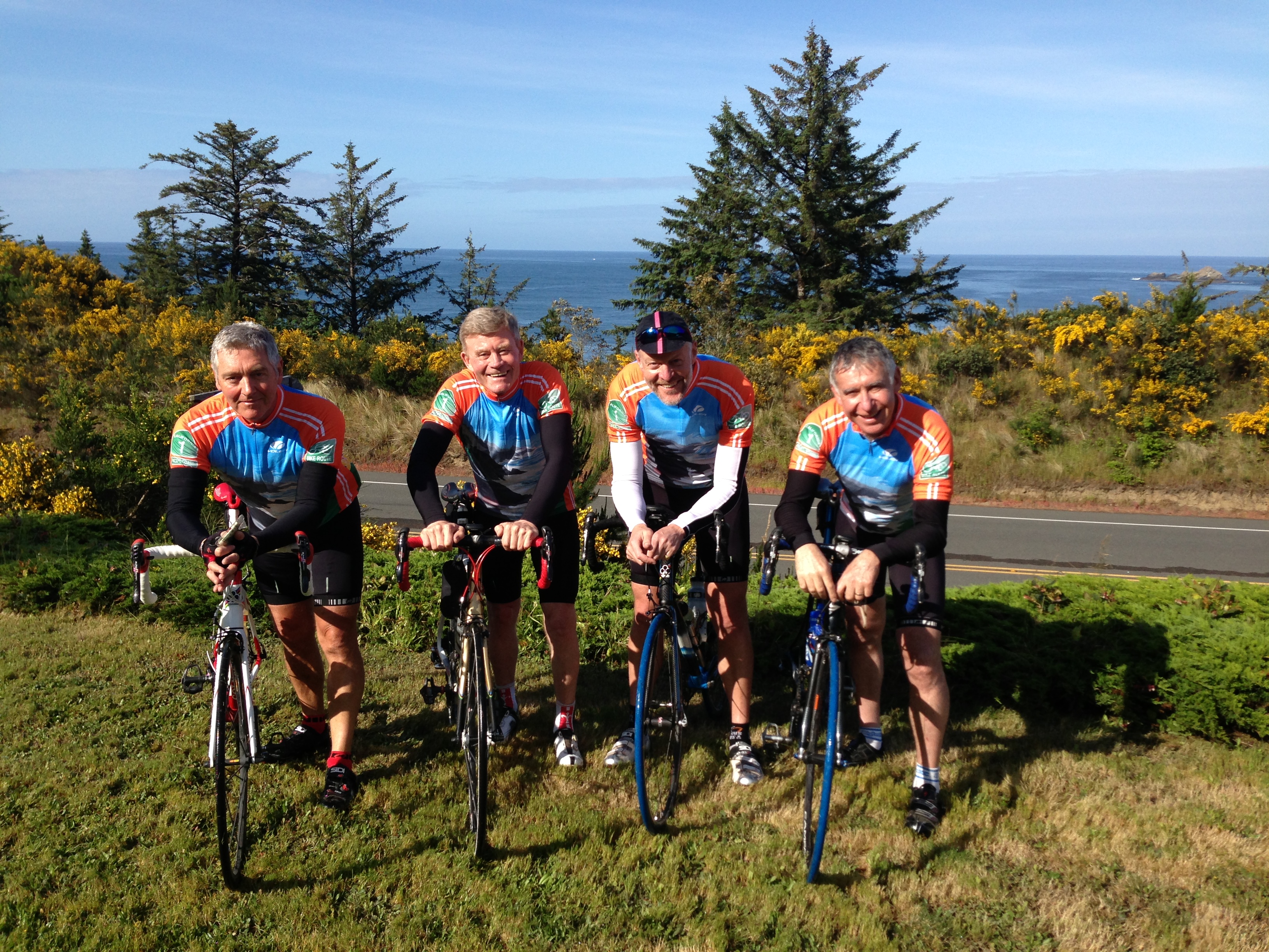 Cycling Pacific coast highway USA 2013