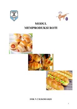modul dasar pembuatan roti