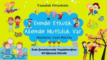 Evimde Etkinlik Ailemde Mutluluk Var