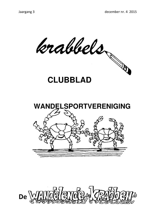 krabbels jaargang 3 no 4- dec. 2015