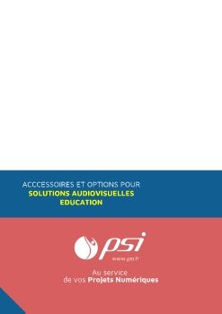 Accessoires pour portales et tablettes- PSI - 2020