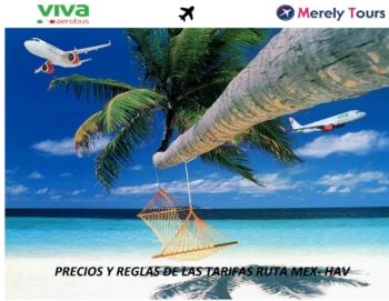 Ruta Mex-Hav Catálogo Tarifas Aereas OME