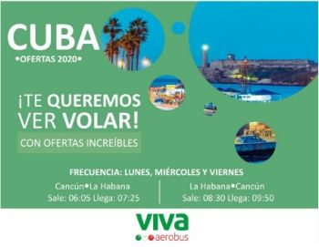 Ofertas Enero 2020  CUN-HAV