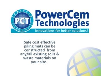 RoadCem Working Platforms for Piling Case Studies