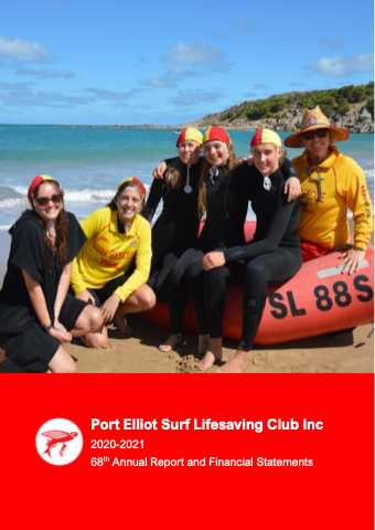 Port Elliot Surf Life Saving Club Annual Report 2020/21 Season