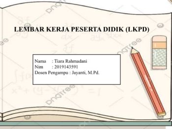 LKPD Tiara Rahmadani (2019143591)