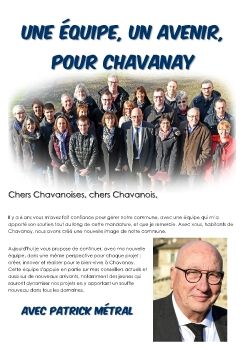 Une équipe, un avenir,pour Chavanay