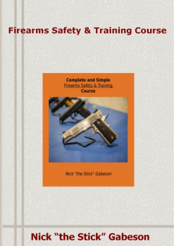 Firearms Safety & Training Course E-Book Nick Gabeson PDF Download