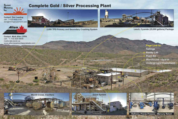 Merrill Crowe Gold / Silver processing Plant