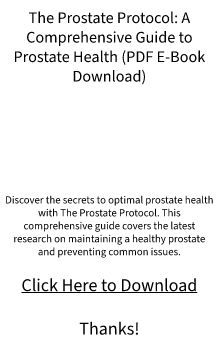 PDF Book Download - The Prostate Protocol by Scott Davis (Free Preview Available)???