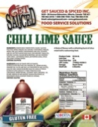 Chili Lime Food Service Sheet w Menu (Generic)