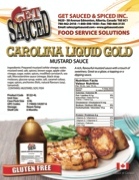 Carolina Gold Food Setrvice Sheet w Menu (Generic)