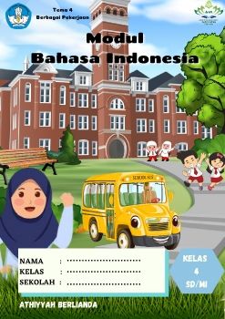 Modul Elektronik Bahasa Indonesia Kelas 4 tema 4