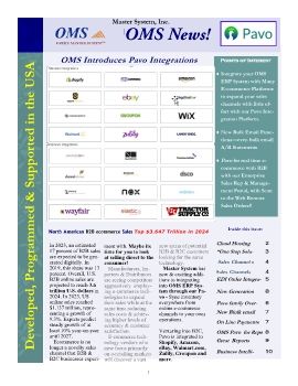 OMS Pavo E-Commerce Integrations 2024 Overview