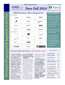 Pavo by OMS Overview 2023 Fall Newsletter