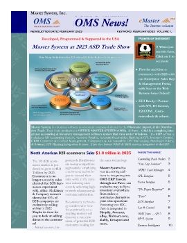 OMS ERP, Pavo, WMS ERP System Newsletter for ASD 2023 Trade Show