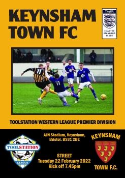 Keynsham Town FC v Street 220222