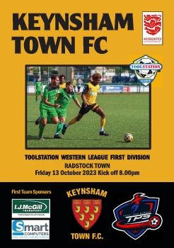 Keynsham Town FC v Radstock Town 131023
