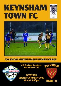 Keynsham Town FC v Tavistock 290122