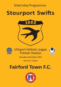 Stourport Swifts FC v Fairford Town 031026