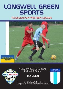 Longwell Green Sports v Hallen 021222