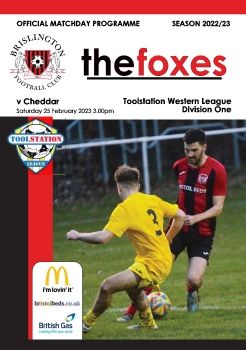 Brislington FC v Cheddar 250223