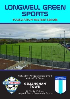 Longwell Green v Gillingham Town 271121