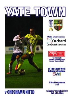 Yate Town v Chesham United 171020