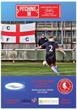 Cribbs FC v Frome Town 221223