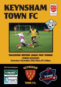 Keynsham Town FC v Cribbs Res 041123