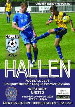 Hallen FC v Westbury United 021021