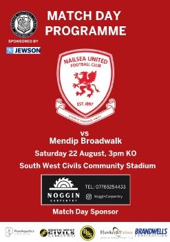 Nailsea Utd v Mendip Broadwalk 220826