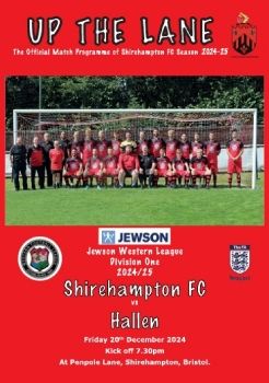 Shirehampton FC v Hallen 201224