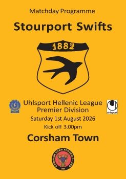 Stourport Swifts FC v Corsham Town 010826