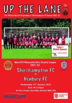 Shirehampton FC v Henbury 120122