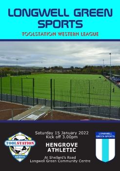 Longwell Green Sports FC v Hengrove Athletic 150122