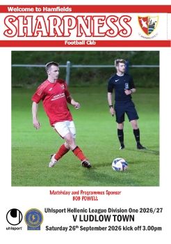 Sharpness FC v Ludlow Town 260926