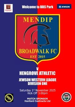 Mendip Broadwalk FC v Hengrove Athletic 011125