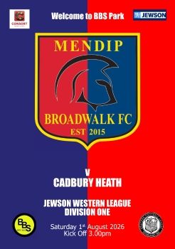 Mendip Broadwalk FC v Cadbury Heath 010826