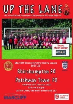 Shirehampton FC v Patchway Town 290122