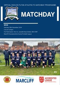 Filton Athletic FC v Wick 281224