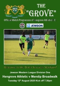 Hengrove Athletic v Mendip Broadwalk QR