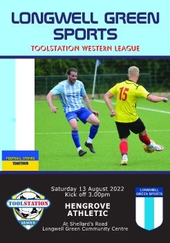 Longwell Green Sports v Hengrove Athletic 130822