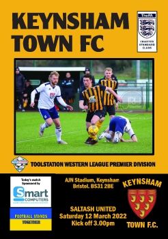 Keynsham Town FC v Saltash Utd 120322