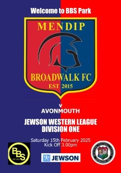 Mendip Broadwalk FC v Avonmouth 150225