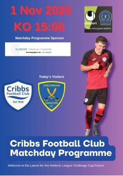 Cribbs FC v Cheltenham Saracens 011125